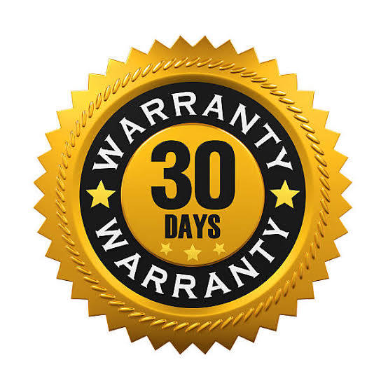 30-Day Warranty